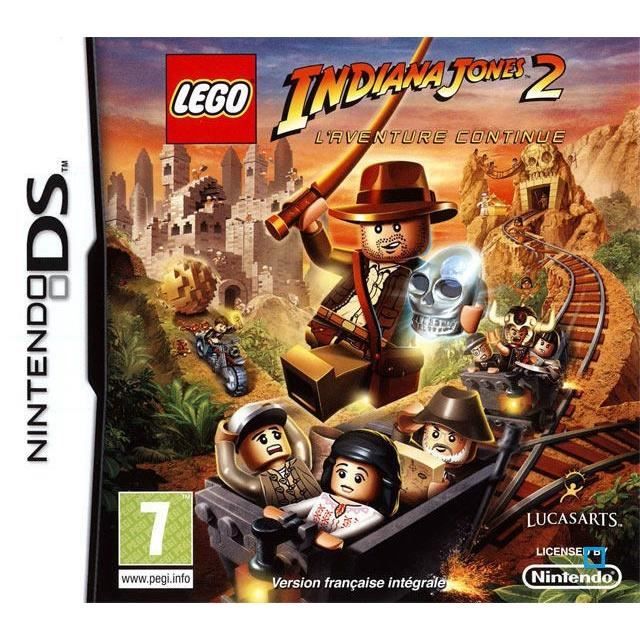 JEUX DS Lego Indiana Jones 2 : L'Aventure Continue Jeu DS