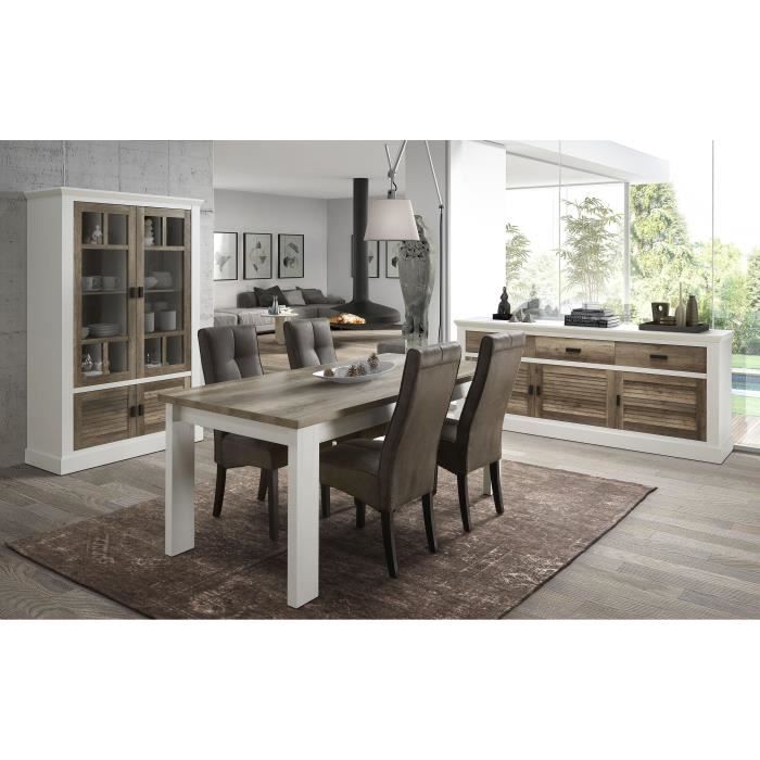 SALLE A MANGER COMPLETE 7 PIECES Achat / Vente salle à manger SALLE A