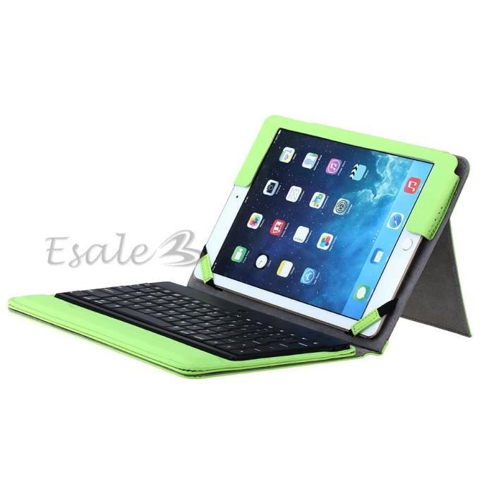 Bluetooth V3.0 avec Support &Eacute;tui Pochette VERT pour iPad air air2