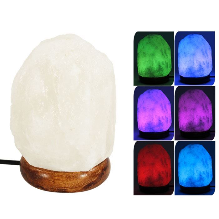 Lampe en cristal de sel USB Change de couleur Achat / Vente Lampe en cristal de sel USB