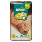 COUCHE - LANGE  PAMPERS New Baby - 2 à 5 Kgs - X 50