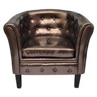 fauteuil style chesterfield pas cher