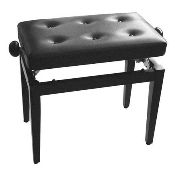Banquette De Piano Colmann Luxe - Réglage Hydraulique - Grand Coffre Rangement