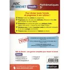 SCOLAIRE / UNIVERSITAIRES ABC DU BREVET REUSSITE T.306; mathématiques ; 3ème