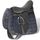 Set de selle équitation 17,5" en cuir véritable 18