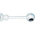 TRINGLE - EMBOUT TRINGLE  Support - D: 35 mm - réglable 9 à 22 cm - blanc