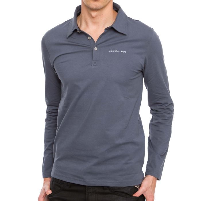 Polo CALVIN KLEIN JEANS Gris CMP40R J1200 7E5 0 Le Polo CALVIN KLEIN
