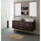ENSEMBLE MEUBLES DE SALLE DE BAIN  Meuble de salle de bain Ombra Wenge 150 cm