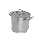 CASSEROLE - FAITOUT - MARMITE  TRAITEUR + COUVERCLE 24 CM INOX PRO / 9 L