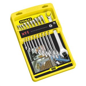 STANLEY Jeu de 11 clés mixtes