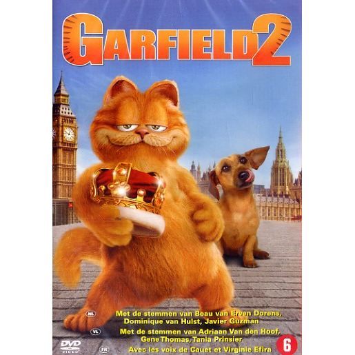 GARFIELD 2 en dvd dessin animé pas cher