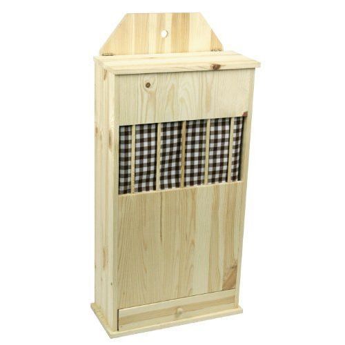 Faveco 147164 Huche Pain Double Pin Naturel Huche &agrave; pain en pin