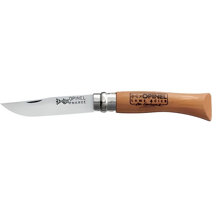 Couteau carbone lame 9 cm Opinel