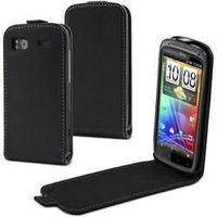 ACCESSOIRES TELEPHONIE Etui clapet Noir pour HTC Sensation