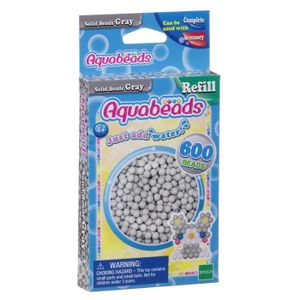 AQUABEADS Perles Classiques Grises