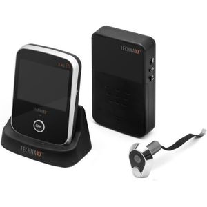 TECHNAXX Judas numérique avec caméra intégrée et moniteur 3,5\