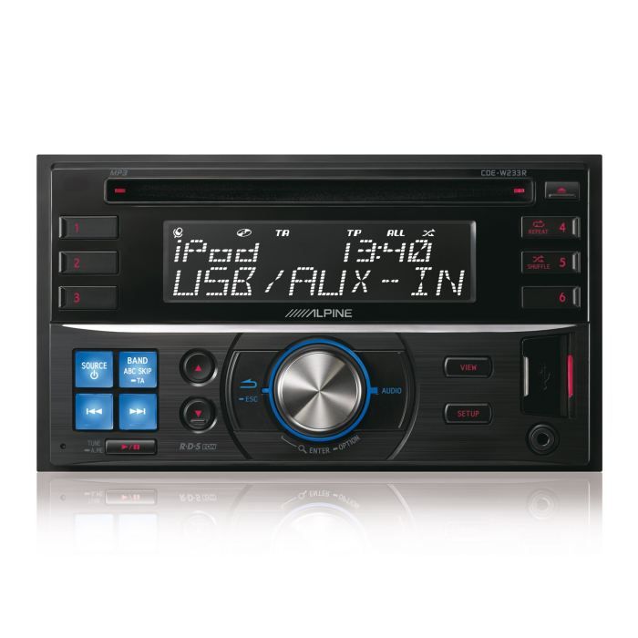 Alpine CDE W233R Autoradio 2 DIN CD USB IPod Achat Vente Autoradio