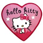 CHAMBRE COMPLETE BEBE Tapis Hello Kitty Coeur 86x94cm