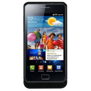 Swiss Charger G Power Coque avec batterie intégrée pour Samsung Galaxy S2