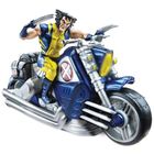 VEHICULE MINIATURE Wolverine moto avec figurine