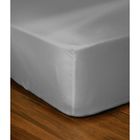  CASATXU Drap Housse 90x190 GRIS FONCE