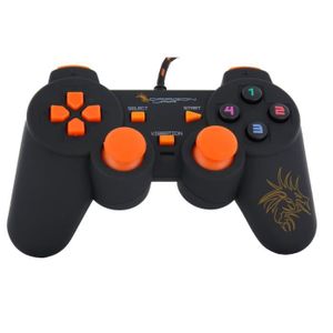 Dragon War Manette Dragon Shock Filaire Orange PC / PS3