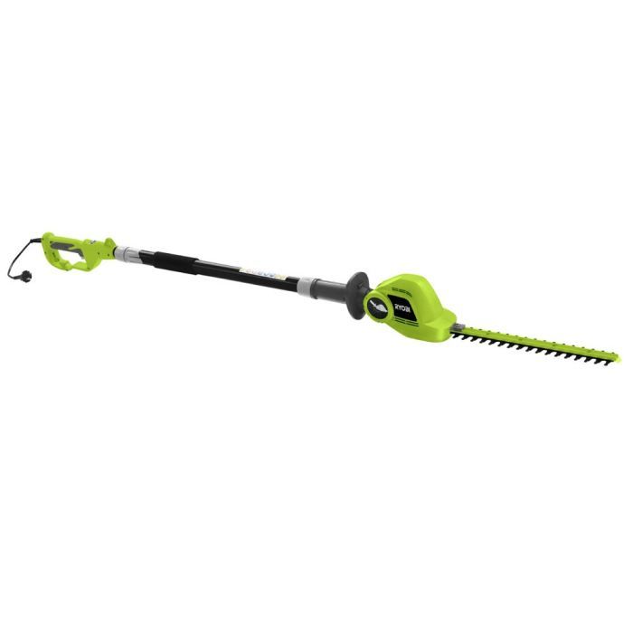RYOBI taille haies 400W sur perche tube télescop
