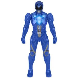 POWER RANGERS Figurine ? Fonction lumineuse 18cm - Bleu