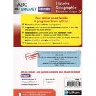 SCOLAIRE / UNIVERSITAIRES ABC DU BREVET REUSSITE T.304; histoire-géograph...