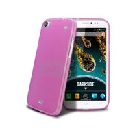 Coque Wiko DARKSIDE Semi Rigide ExtraFine Rose Coque Wiko DARKSIDE Semi Rigide ExtraFine Rose