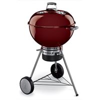 BARBECUE - PLANCHA WEBER Barbecue One Touch Premium Ø57cm Rouge figue