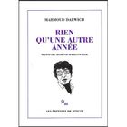 ART / CINEMA / MUSIQUE Rien qu'une autre année ; anthologie poetique 1...