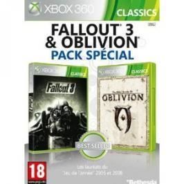 Achat / Vente JEUX XBOX 360 Fallout 3 / Oblivion Duo Pa?