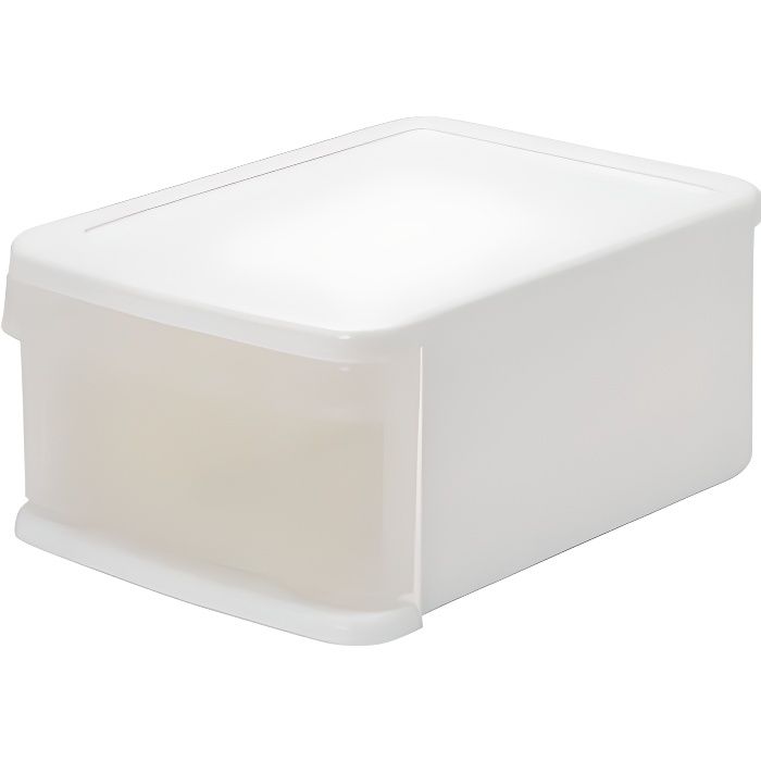Boite De Rangement Plastique Pour Tiroirs De Salle De Bain, Boite Empilable Pour Organiser L