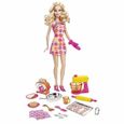 POUPEE - POUPON Barbie Et Ses Accessoires De Cusine