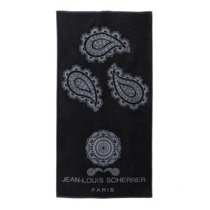 Drap de Plage - 90 x 180 cm - Noir