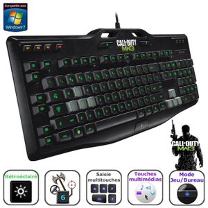 CLAVIER - PAVE NUMERIQUE Logitech Gaming Keyboard G105 Call of Duty MW3 CLAVIER - PAVE NUMERIQUE Logitech Gaming Keyboard G105 Call of Duty MW3