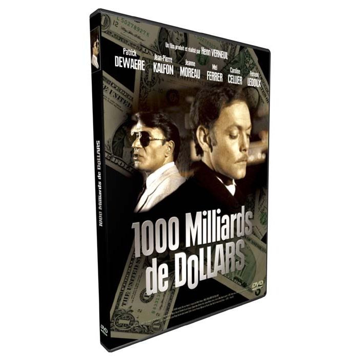 1000 Milliards De Dollars Film DVD 1000 milliards de dollars en dvd film pas cher Verneuil Henri