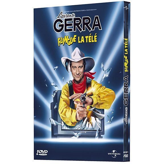 DVD Laurent Gerra flingue la télé en dvd spectacle pas cher