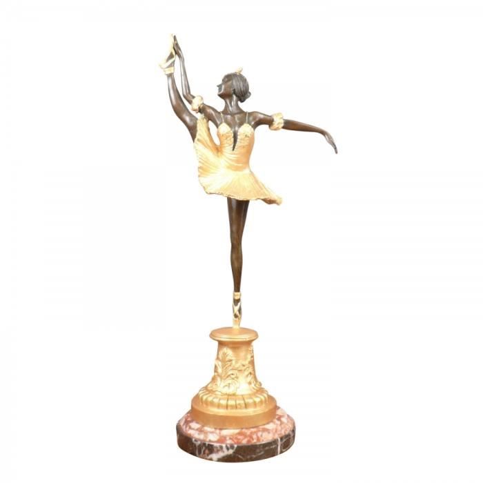 Statue en bronze d'une danseuse Achat / Vente statue statuette