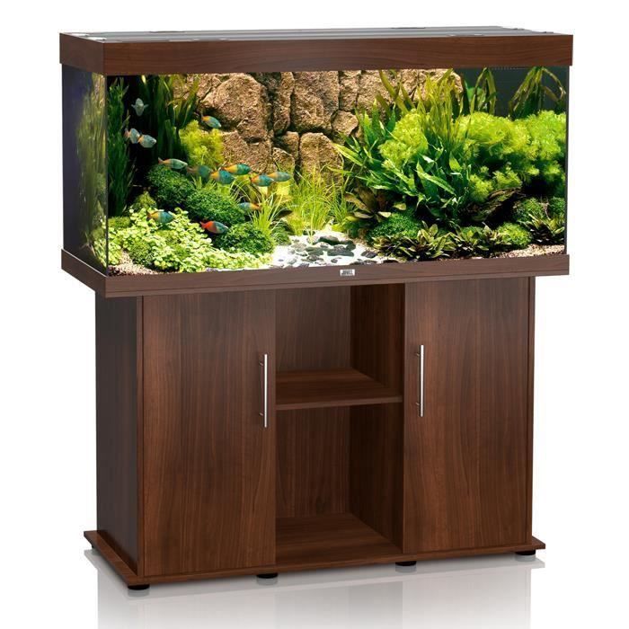 Juwel Aquarium Rio 300 bois brun avec meuble avec portes - Achat
