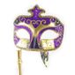 MASQUE - DECOR VISAGE Masque "Carnaval de Venise" violet doré