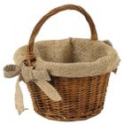 MAROQUINERIE - PANIER - SAC DE PLAGE  Panier rond en osier
