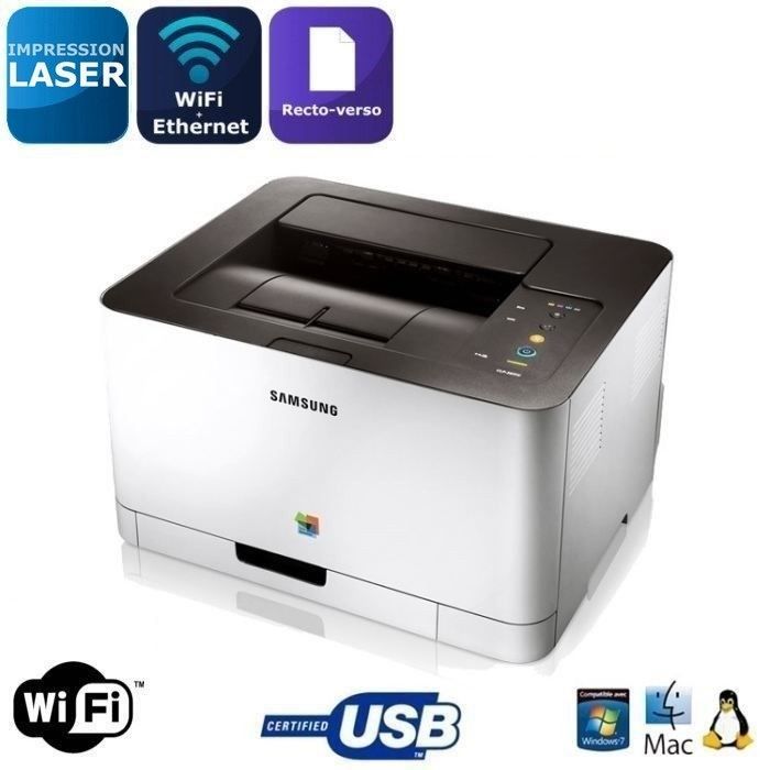 Samsung imprimante laser WiFi CLP 365W Achat / Vente imprimante