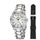 Montre pour homme coffret deux bracelets acier …