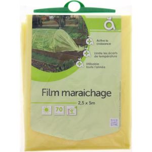 Film de maraichage - 2.50 x 10 m - Jaune