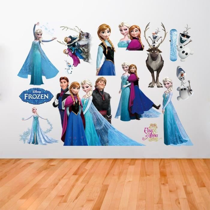 Stickers reine des neiges les bons plans de Micromonde