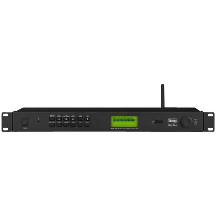 Radio internet, tuner FM RDS et lecteur MP3 Radio internet, tuner FM