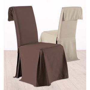 Housse de chaise dossier haut  Achat / Vente Housse de chaise dossier