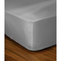  CASATXU Drap Housse 140x190cm GRIS FONCE